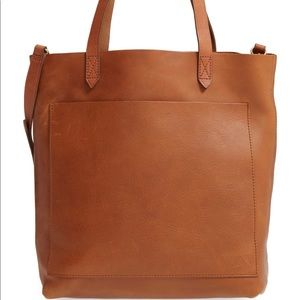 Madewell Medium Leather Transport Tote